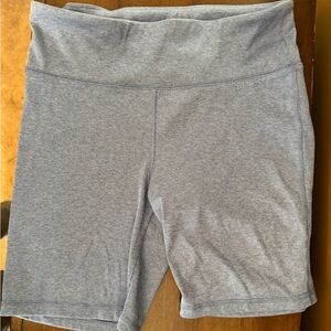 High-Waist Women's Gap Fit Gray Bike Shorts